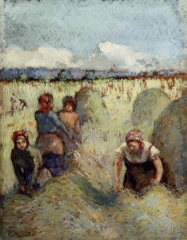 Camille Pissarro : Haymaking